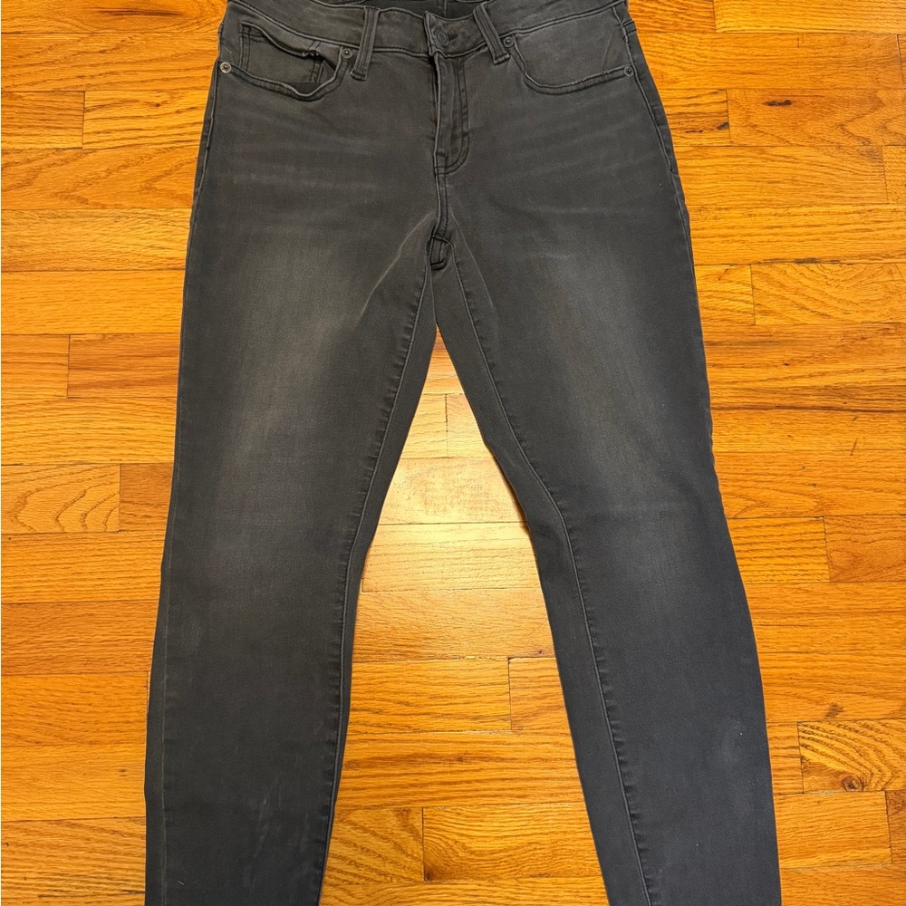 Lucky Brand Women's Dark Gray Skinny Jeans